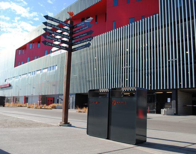 Site Pieces Site Pieces Designs Custom Litter + Recycle Bins for